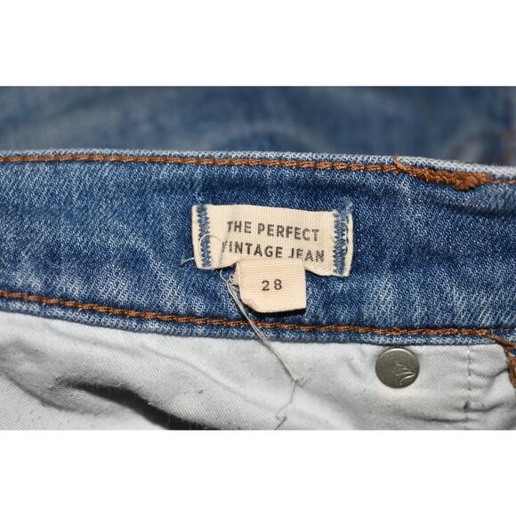 MADEWELL $115 The Perfect‎ Vintage Jean Parnell Wash Comfort Stretch Size 28 - Picture 6 of 6
